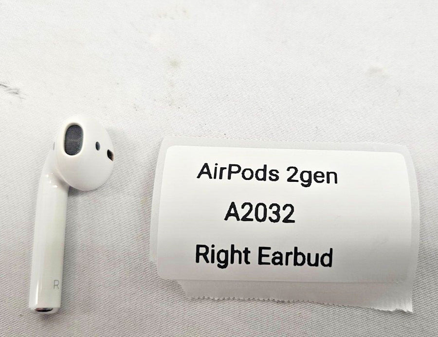 Apple Airpod Replacement Earbud (2nd Gen) [RIGHT Earbud Only] A2032- Tested