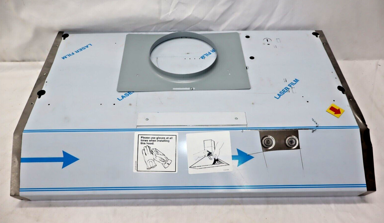 Samsung NK30B3000US/AA 30" Under Cabinet Convertible Range Hood, Stainless Steel