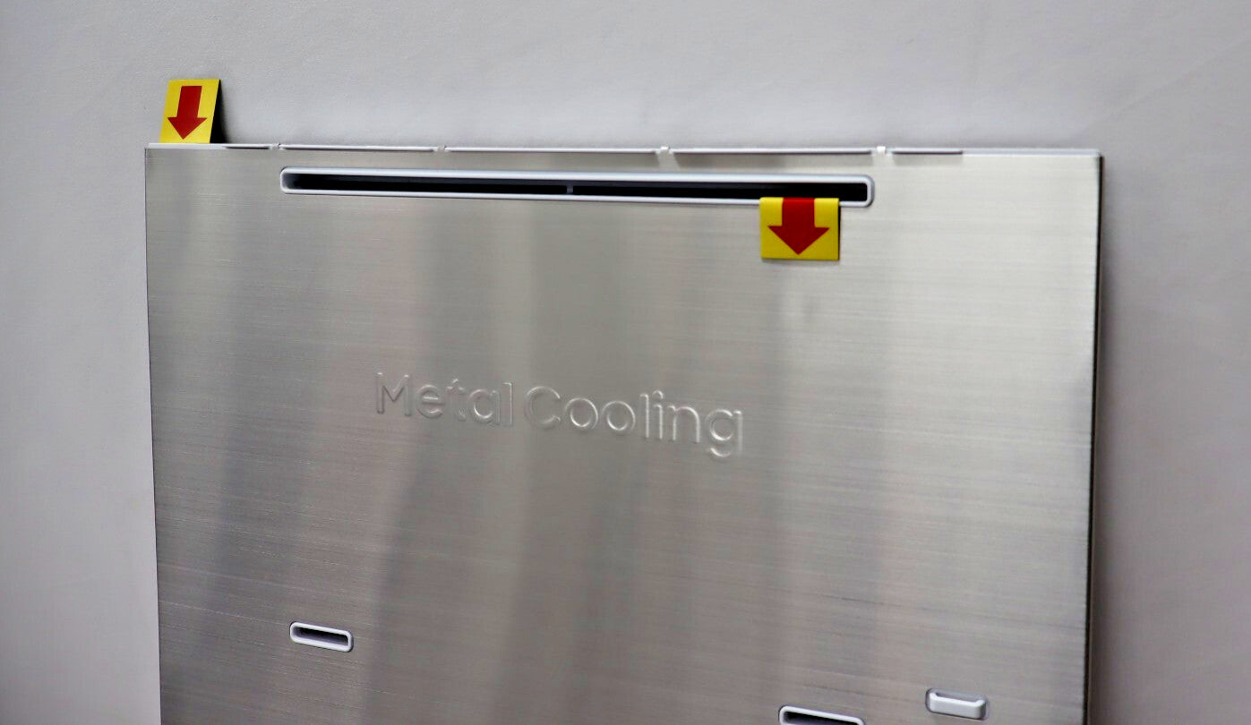 Samsung Refrigerator DA61-16014A Metal Cooling Panel From RF27CG5900SRAA