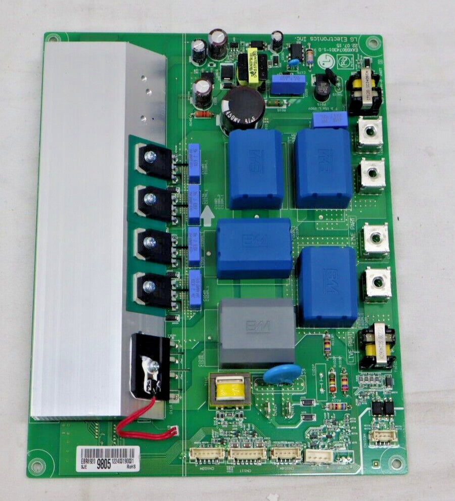 OEM LG Induction Cooktop Inverter Power Control Board, CBIH3617BE00 EBR89209805