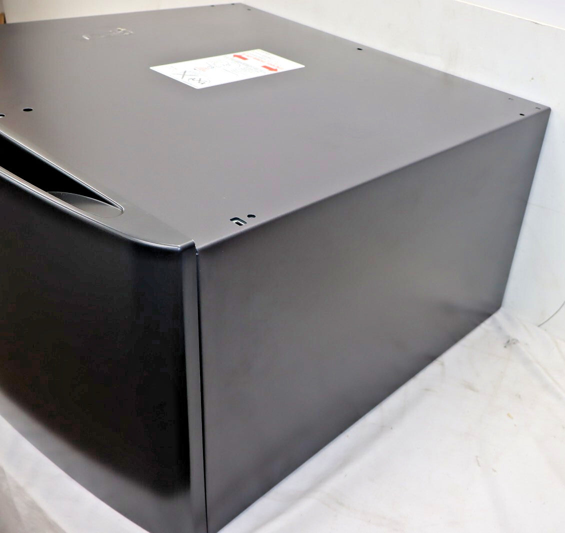 GE Profile GFP1528PTDS 28" Laundry Pedestal with Storage Drawer- Carbon Graphite