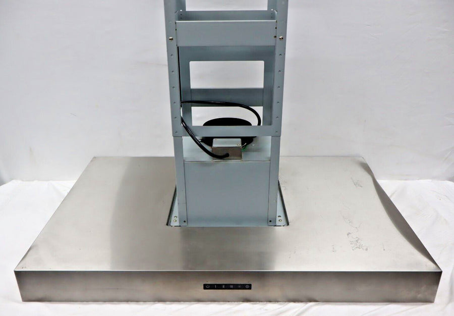 Windster WS-63TB42SS 36" Convertible 780 CFM Island Range Hood, Stainless Steel