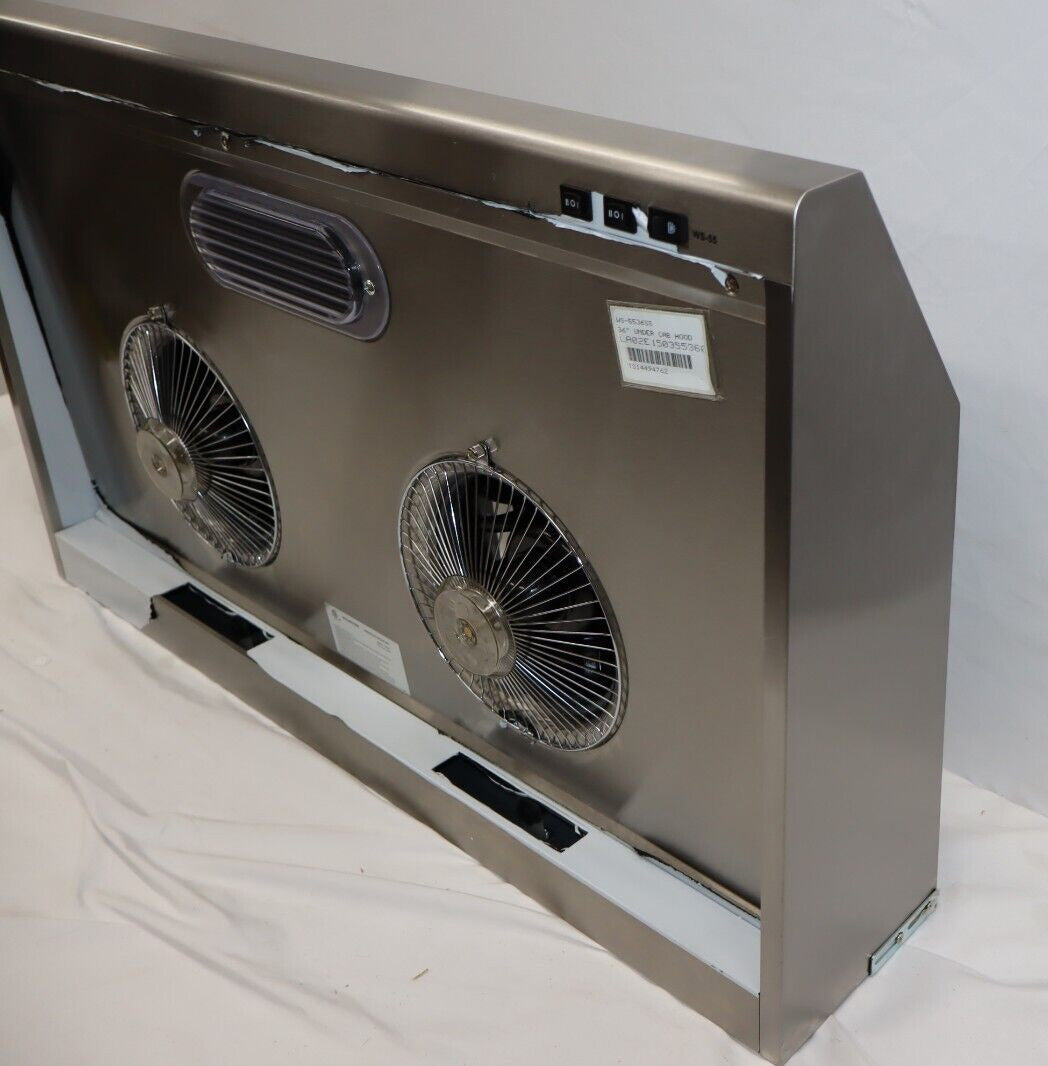 Windster WS-5536SS  36" Convertible 680 CFM Under Cabinet Range Hood in SS