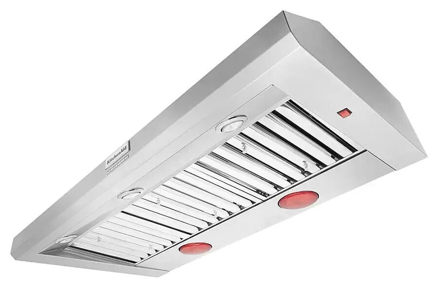 KitchenAid KVWC958KSS - 48" Recirculating Commercial-Style Wall Range Hood, SS