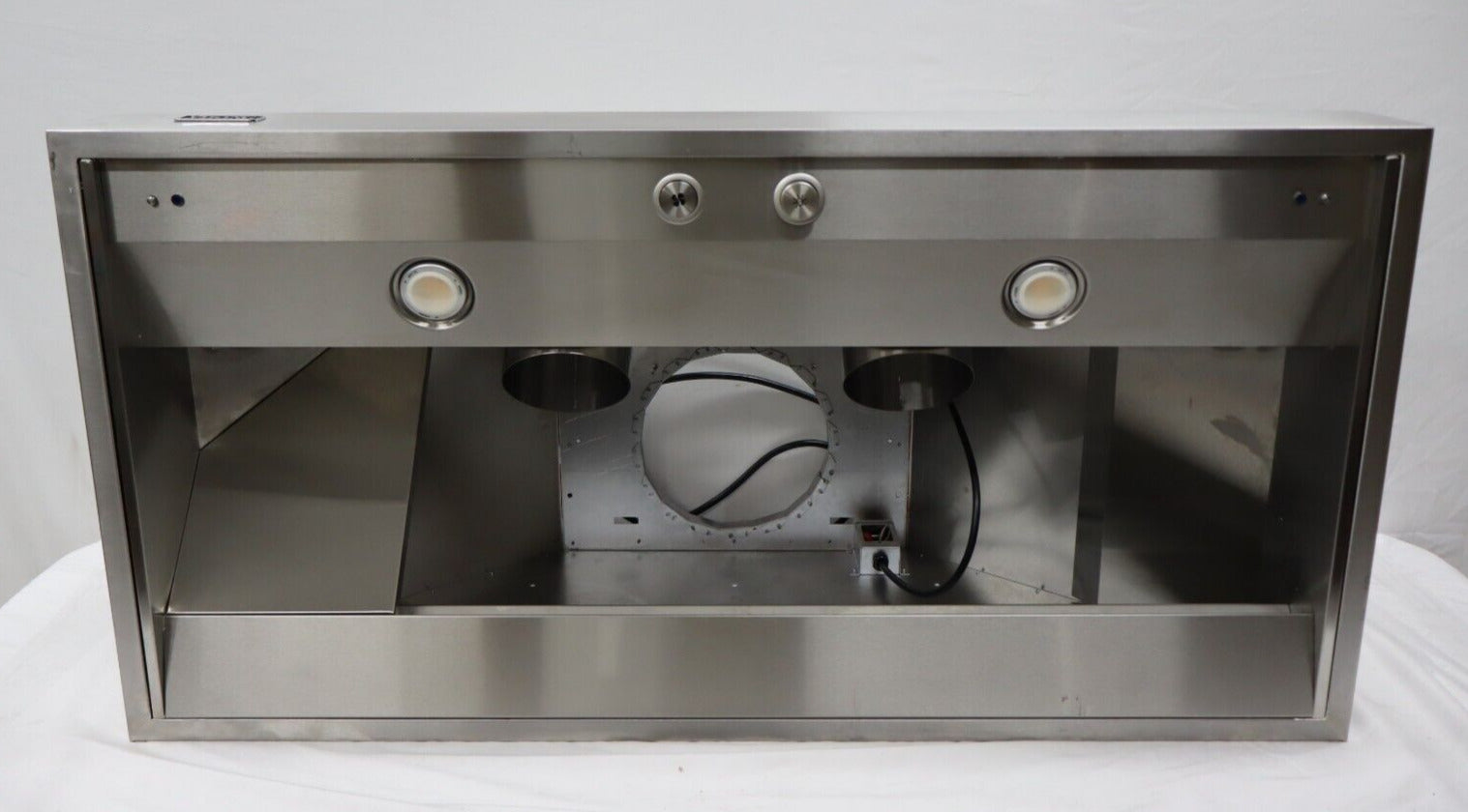 Viking VCWH54848SS 48" Wide 18" High Wall Mount Chimney  Range Hood, Stainless Steel