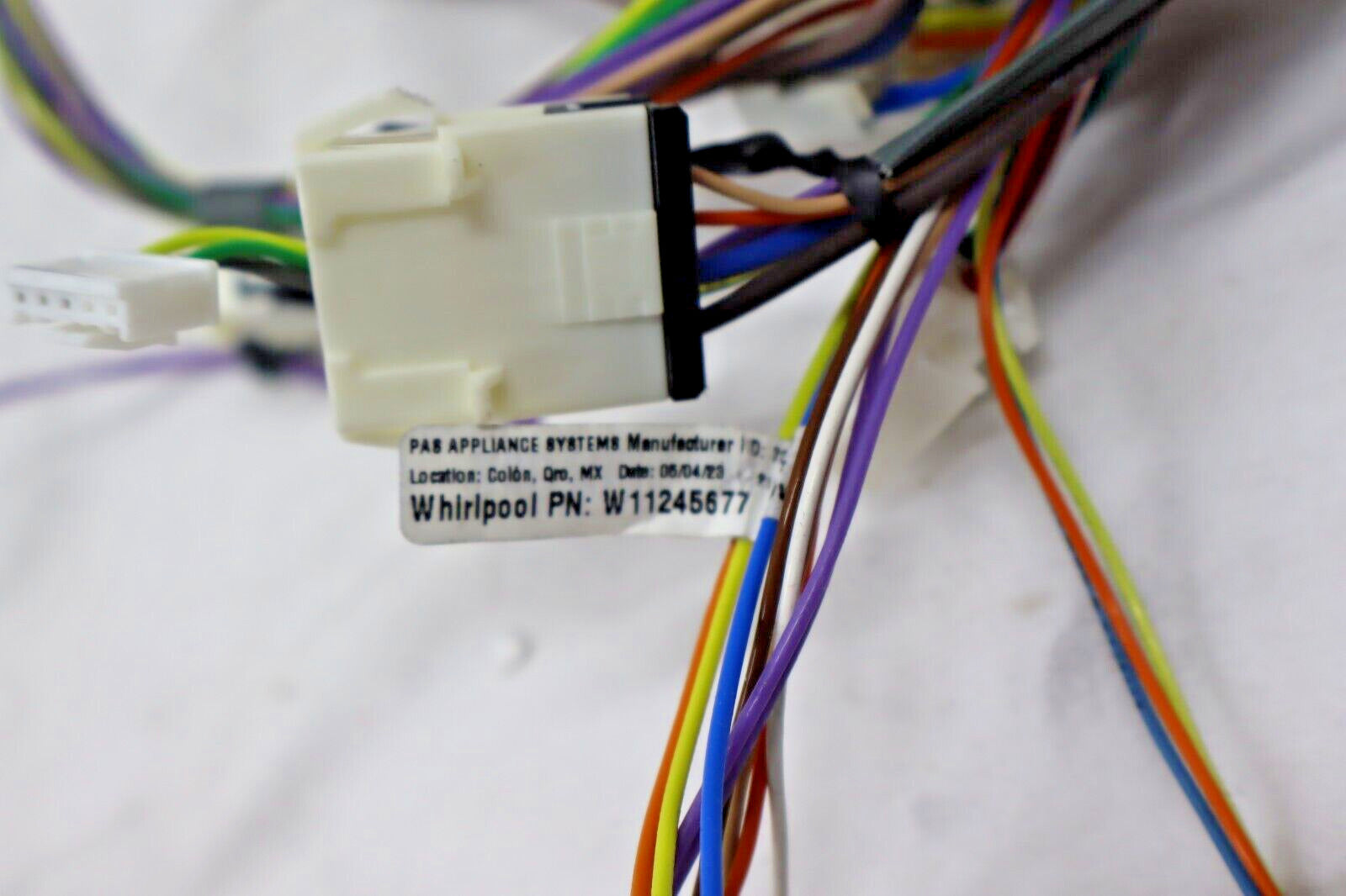 Genuine OEM Whirlpool Wall Oven Wire Harness Signal W11245677