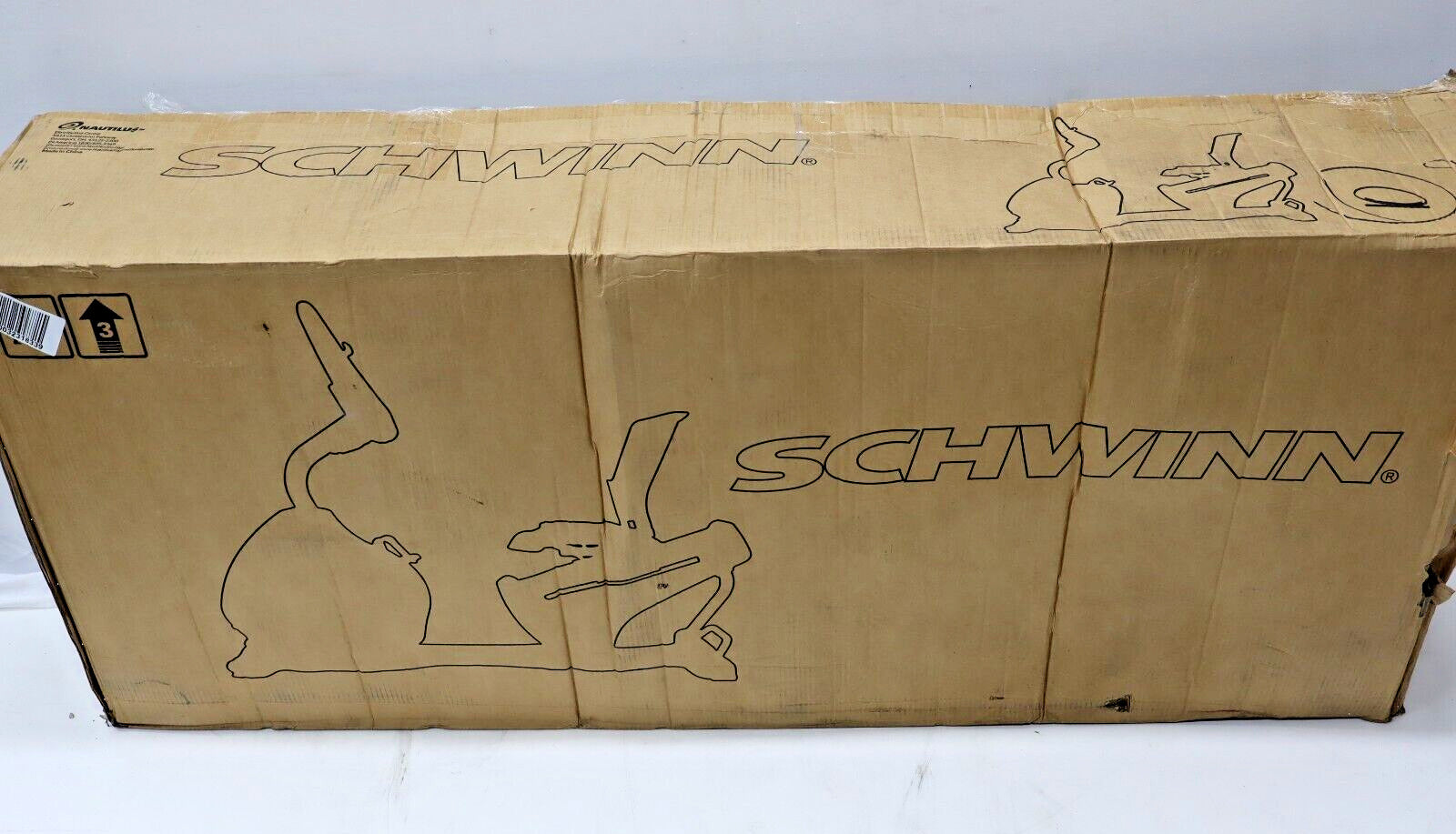 Schwinn 100932 - 230 Recumbent Bike w/ 16 levels of Resistance - Gray