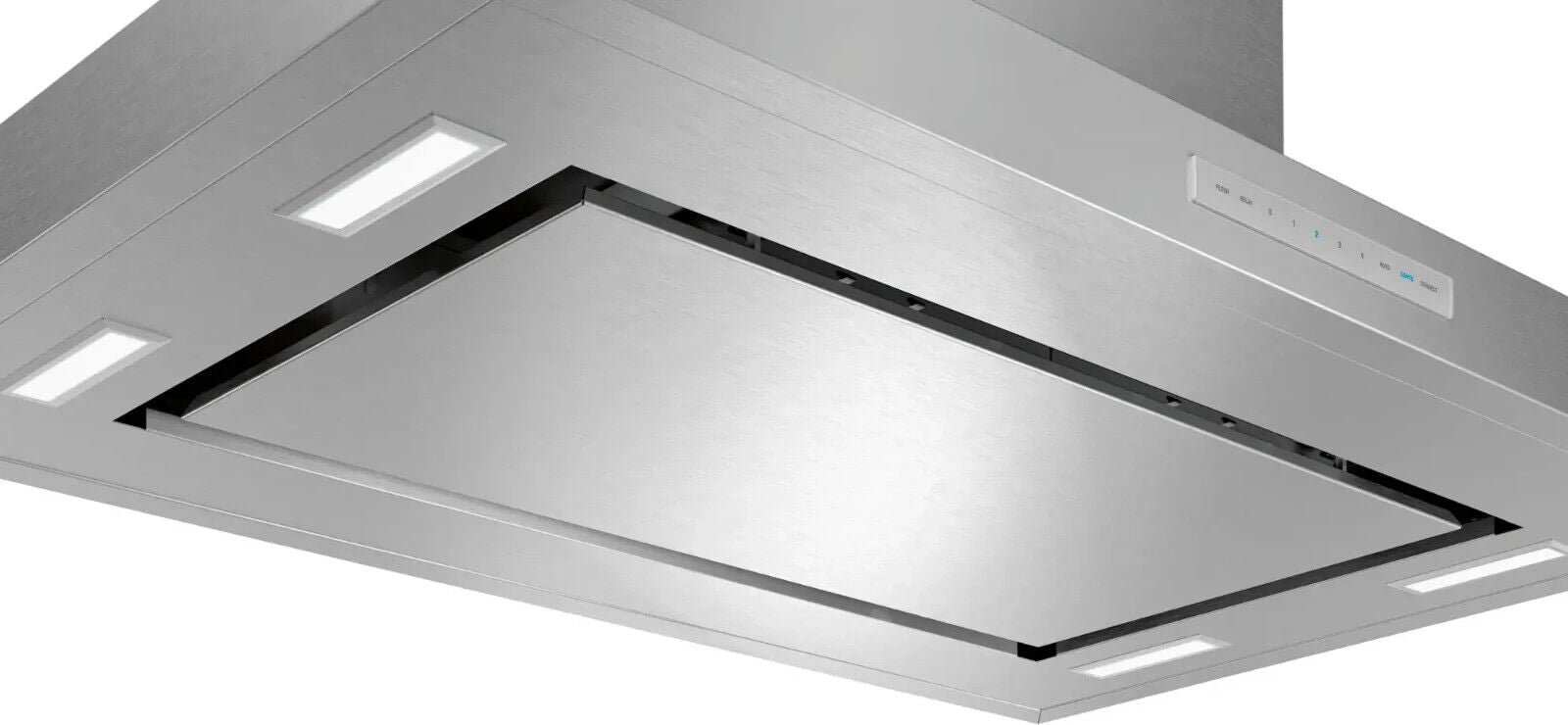 NEW Thermador Masterpiece Series HMIB36WS 36" Island-Mounted Chimney Range Hood