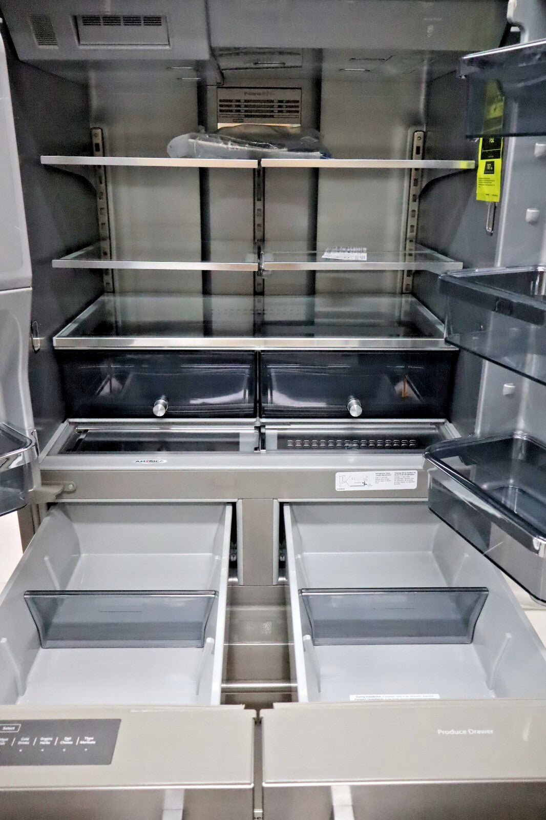 KitchenAid KRMF706ESS 25.8 Cu. Ft. 5-Door French Door Refrigerator in Stainless