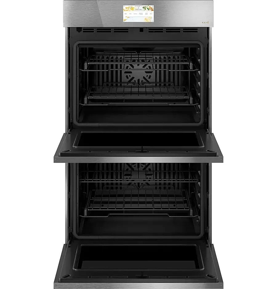 Cafe CTD90DM2NS5 30" Built-In Double Electric Convection Wall Oven, Wi-Fi