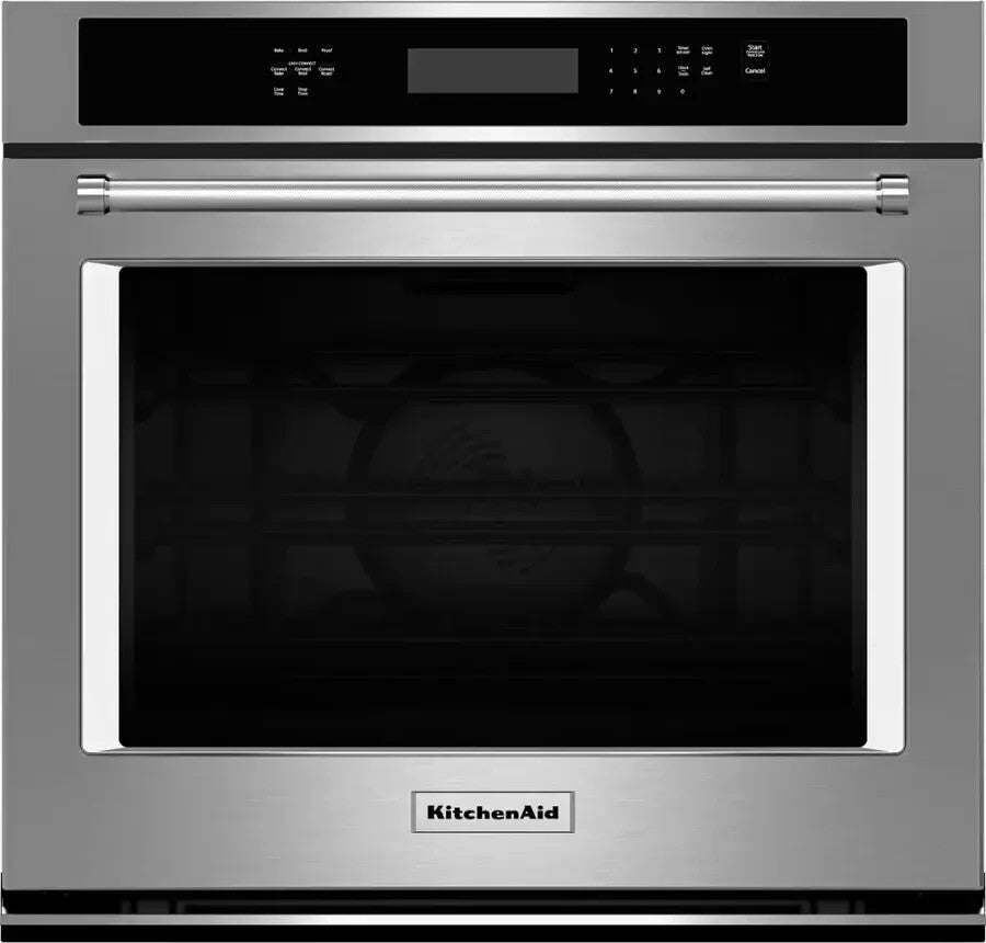KitchenAid KOSE500ESS 30" Built-In Single Electric Convection Wall Oven in SS