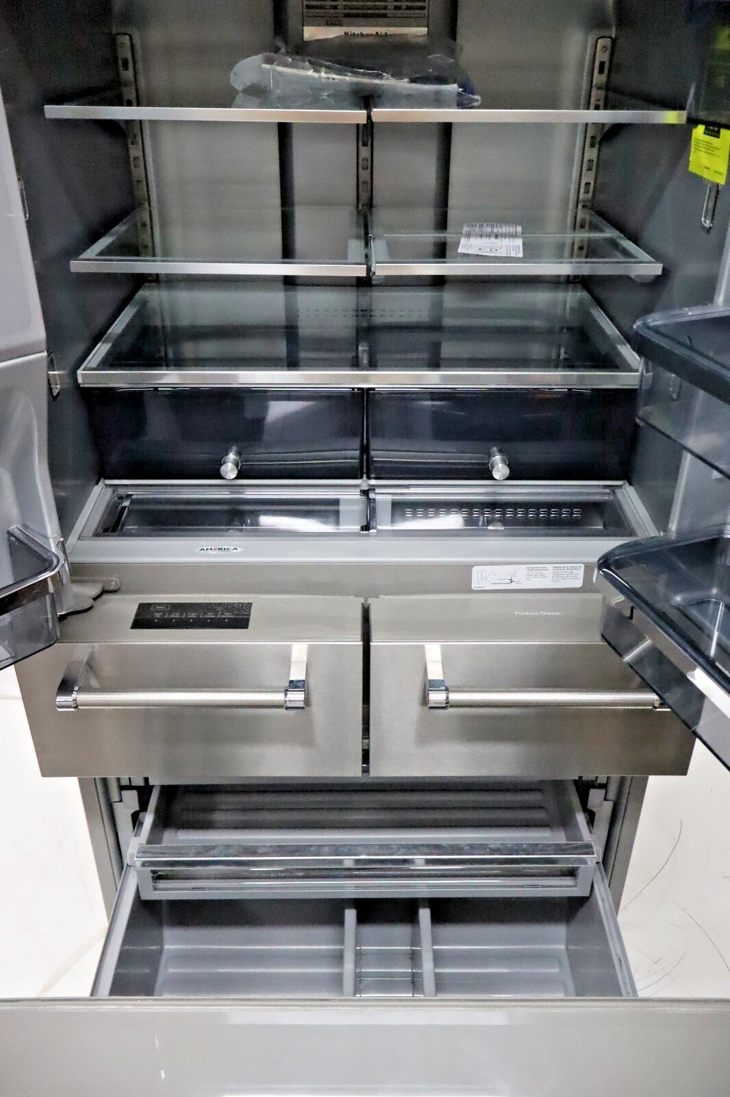 KitchenAid KRMF706ESS 25.8 Cu. Ft. 5-Door French Door Refrigerator in Stainless