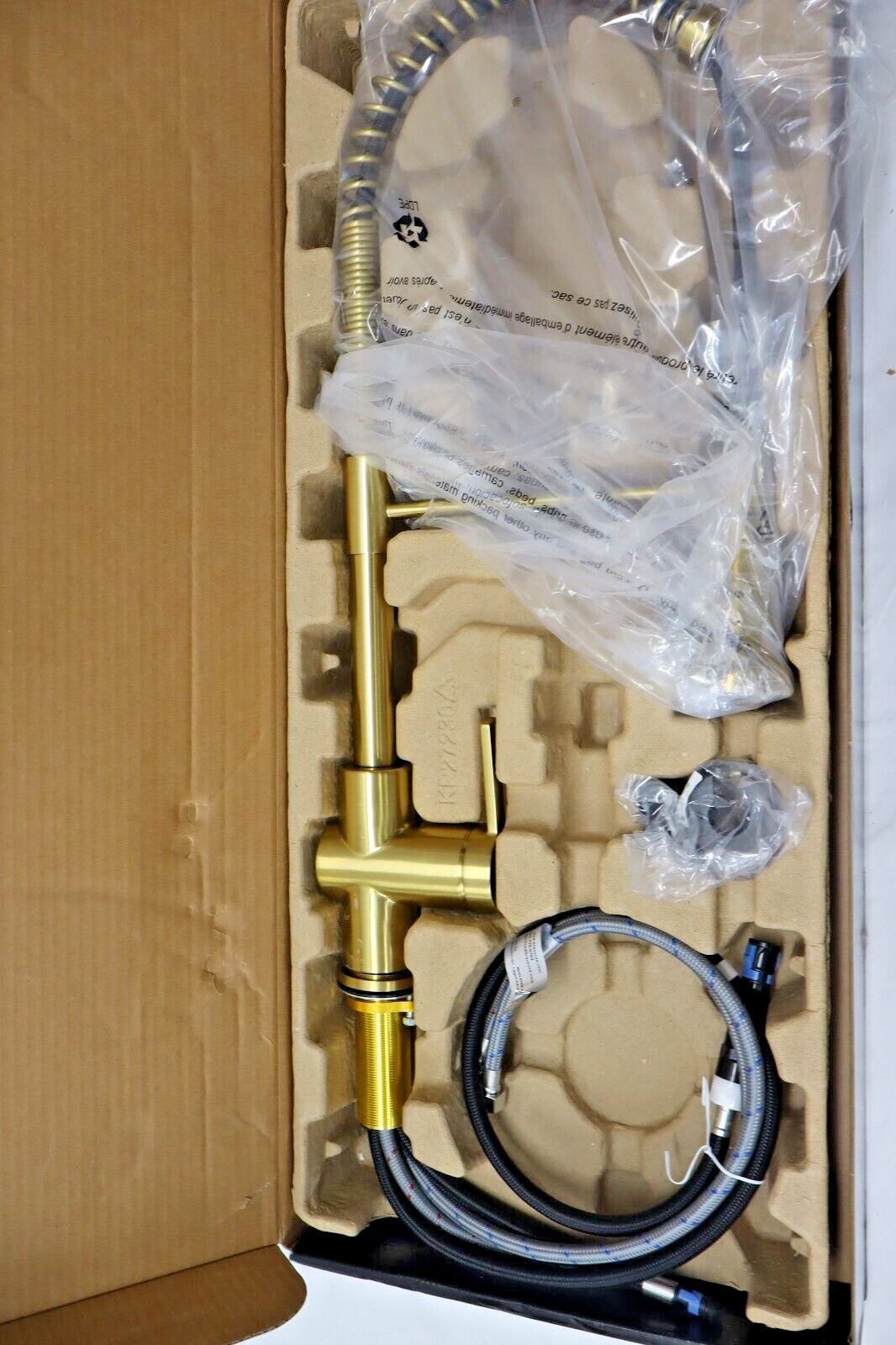 KRAUS KPF-1691BB Britt 2nd Gen Comml Pull-Down Single Handle Kitchen Faucet