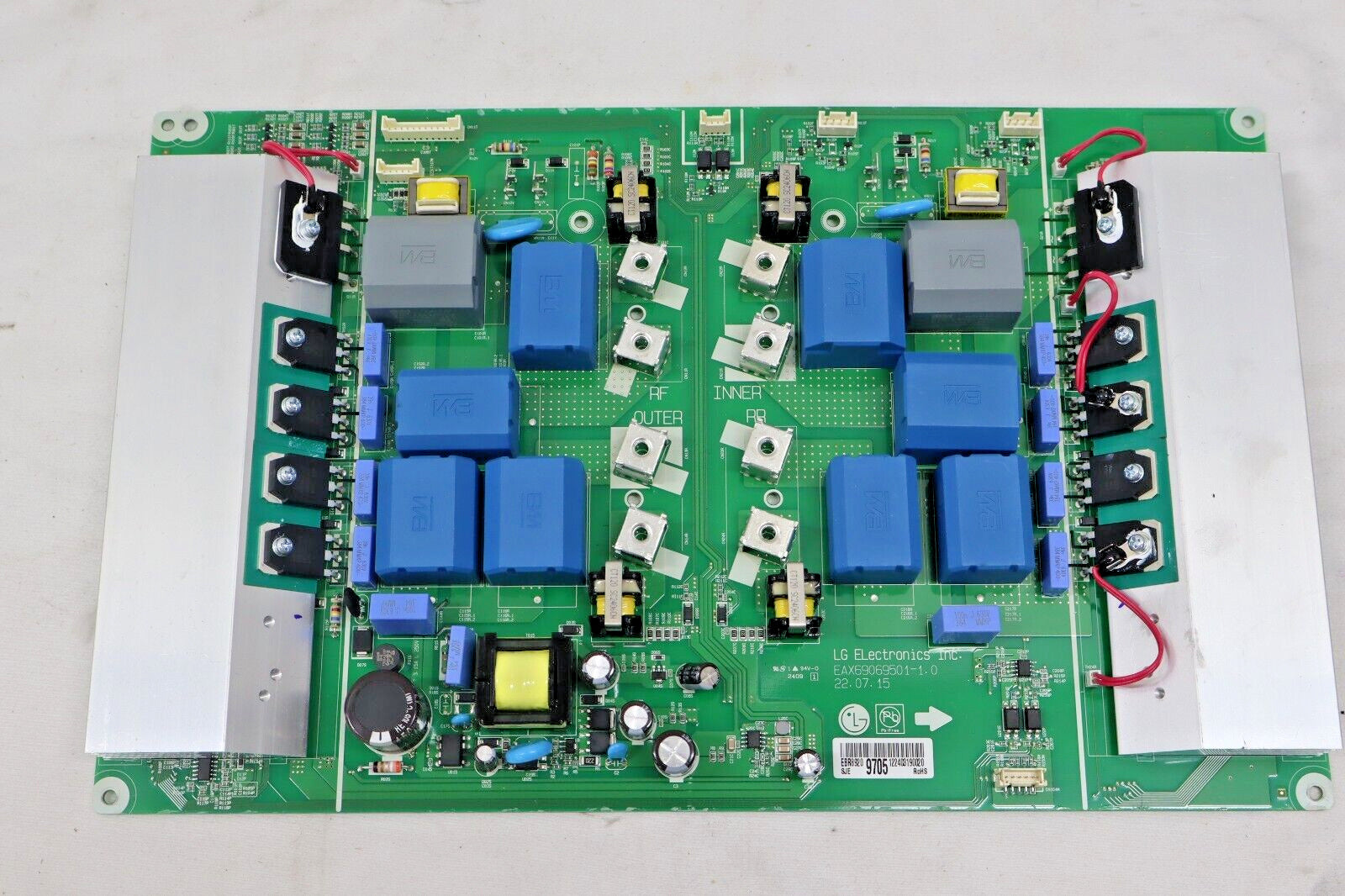 OEM LG Induction Cooktop Inverter Power Control Board, CBIH3617BE00 EBR89209705
