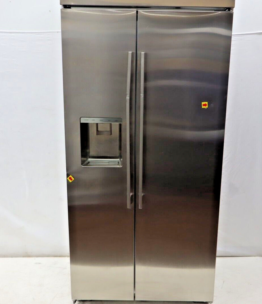 Monogram 20.4 Cu. Ft. 36" Built-In Side-by-Side  Smart Refrigerator ZISS360DNSS