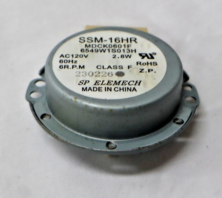 GE Microwave SSM-16HR Motor WB26X35487 for JVM7195SKSS