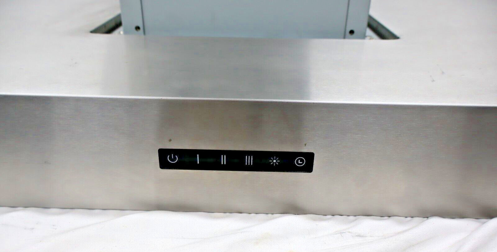 Windster WS-63TB42SS 36" Convertible 780 CFM Island Range Hood, Stainless Steel