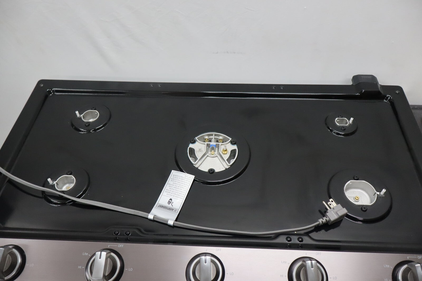 Samsung NA36N7755TG 36" Built-In Smart Gas Cooktop WiFi, Dual Power Brass Burner
