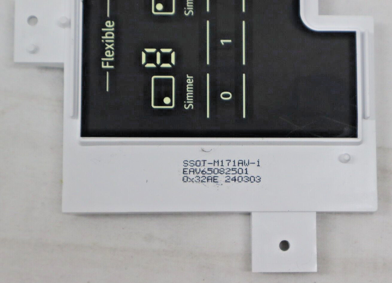 Genuine OEM LG 36" Induction Cooktop LED Display Module Replacement CBIH3617BE00