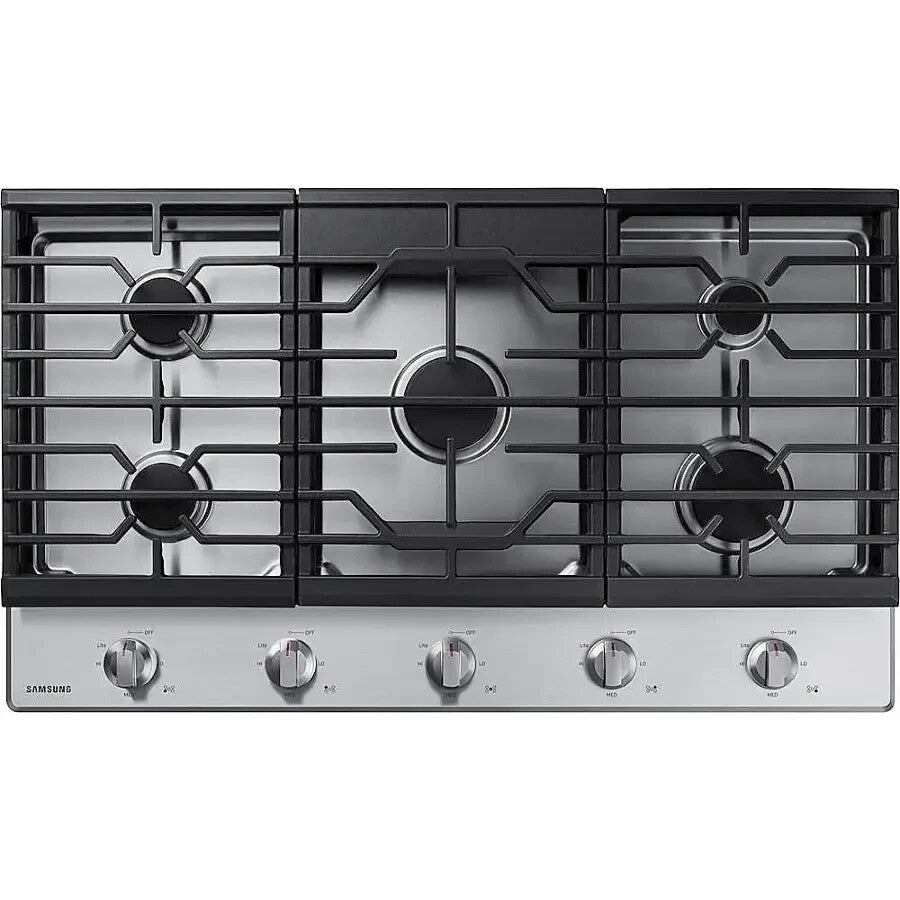 NEW Samsung NA36R5310FS 36" Built-In Gas Cooktop w/ 5 Burners, Stainless Steel