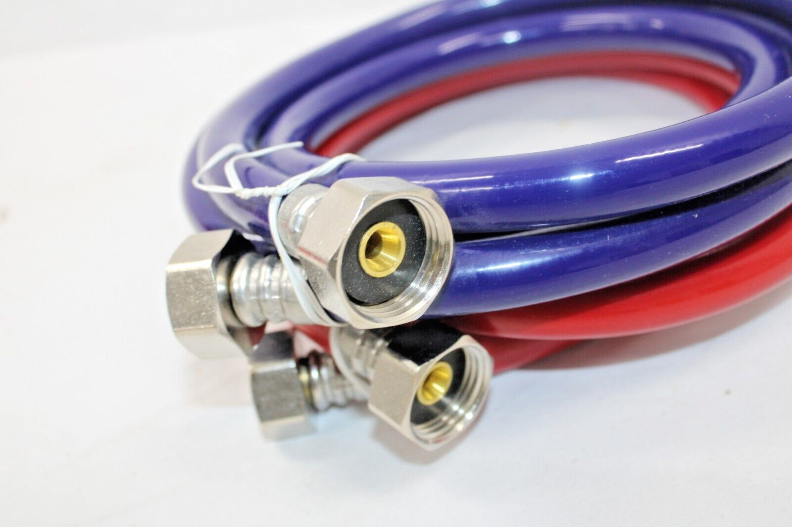 Homewerks 3/4 in. FHT High Efficiency Washing Machine Fill Hose Pair - HRBFIL07B